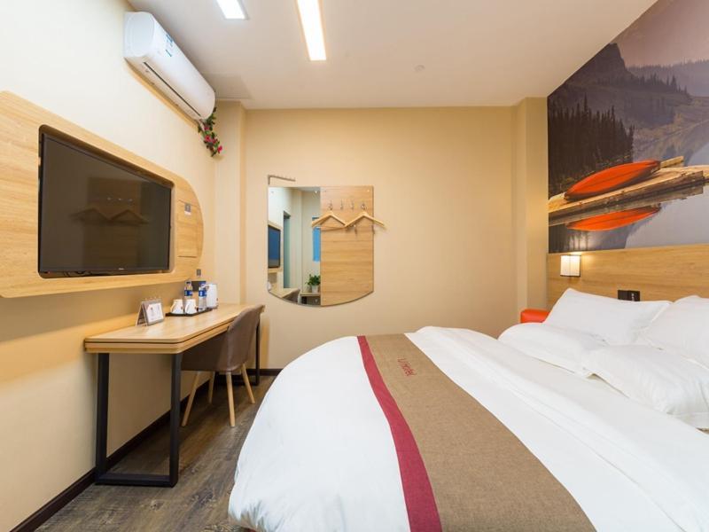 Thank Inn Chain Hotel Shanghai Songjiang District Yongfeng Road Store Esterno foto