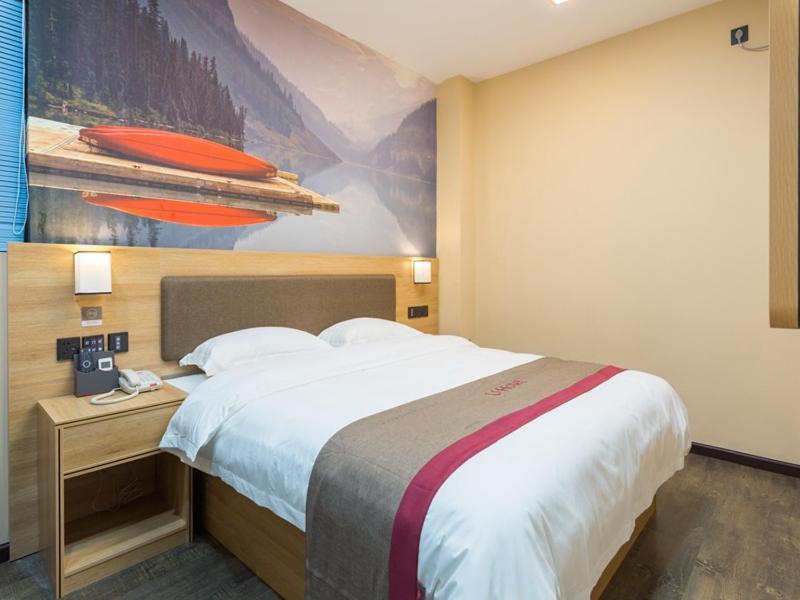 Thank Inn Chain Hotel Shanghai Songjiang District Yongfeng Road Store Esterno foto