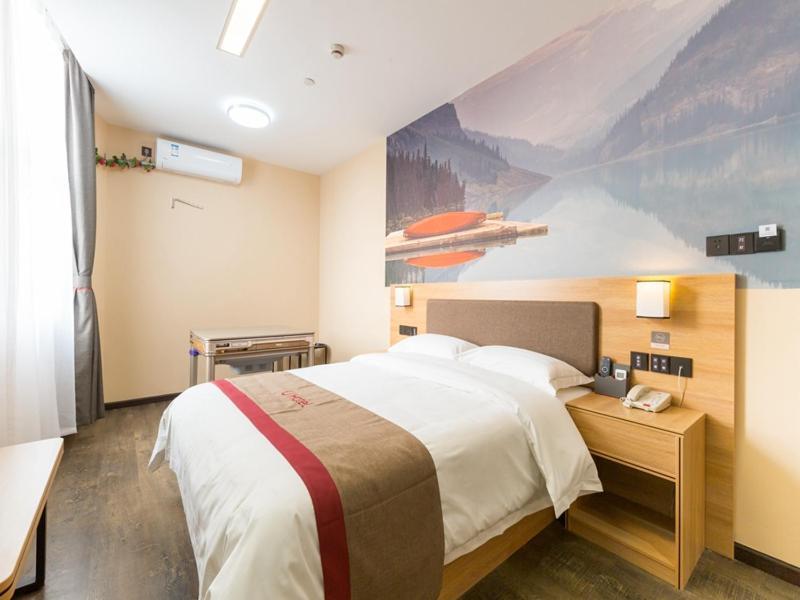 Thank Inn Chain Hotel Shanghai Songjiang District Yongfeng Road Store Esterno foto