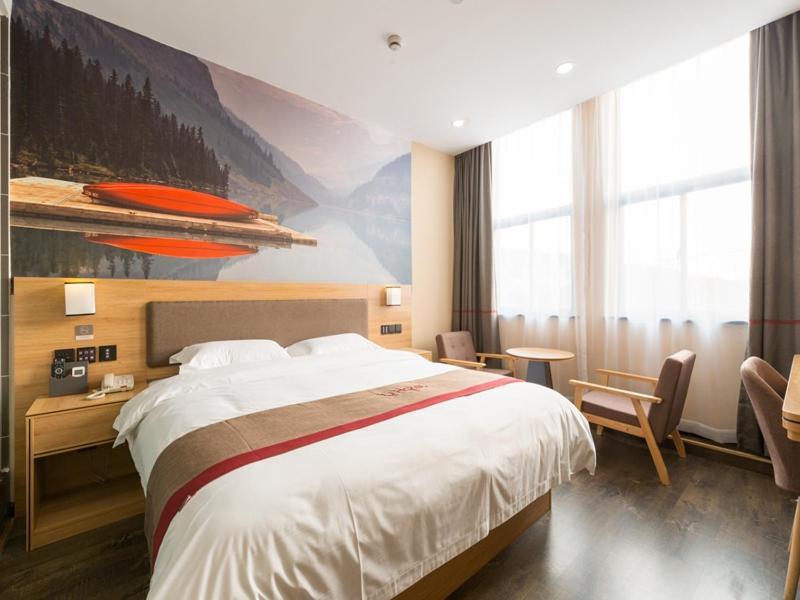 Thank Inn Chain Hotel Shanghai Songjiang District Yongfeng Road Store Esterno foto